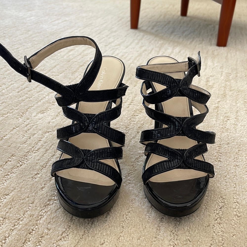 Black Calvin Klein Heels